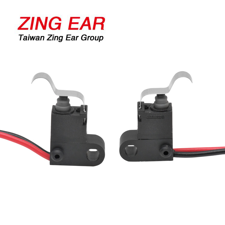 汽車(chē)新能源充電槍2線(xiàn)微動(dòng)開(kāi)關(guān)帶手柄 家用電器洗衣機(jī)小型微動(dòng)開(kāi)關(guān)