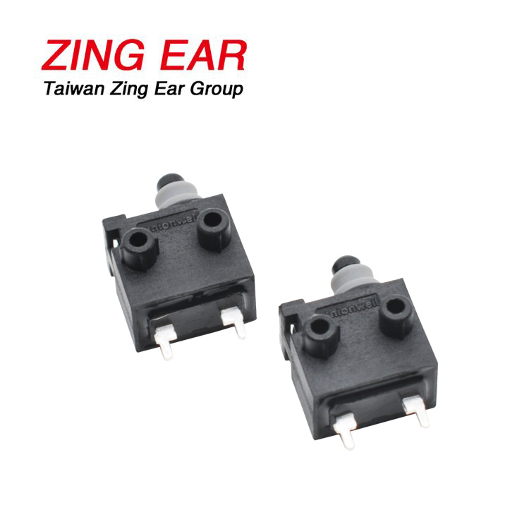 ZINGEAR防水小型微動(dòng)開(kāi)關(guān)生產(chǎn)廠(chǎng)家G304汽車(chē)門(mén)鎖配件微動(dòng)開(kāi)關(guān)2腳
